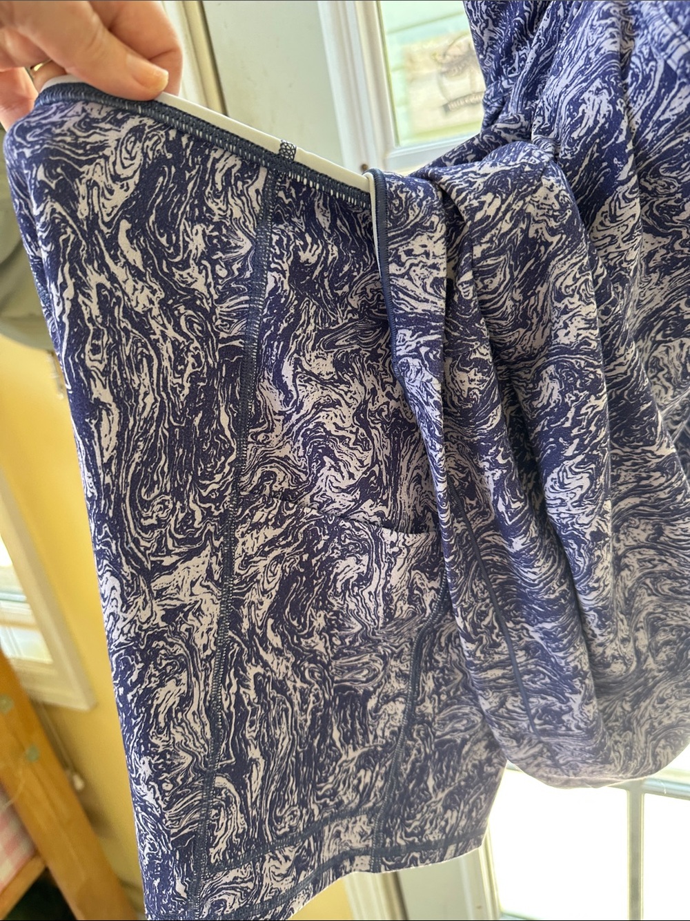Duluth AKHG Marble-Print Tank dress with built in shorts - Picture 4 of 5